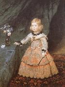 VELAZQUEZ, Diego Rodriguez de Silva y Princess oil painting reproduction